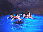 グロットのシュノーケル風景