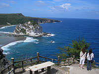 サイパン島内観光&シュノーケリングツアー風景